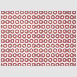 Handgemalt Winterberry Kranz Weihnachten Seidenpapier