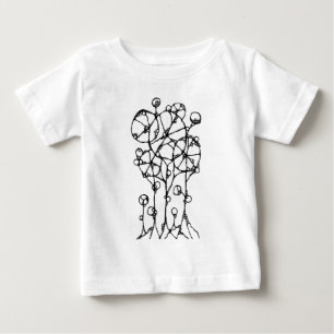 Handgemalte - Abstrakte Baumgruppe 1 Baby T-shirt
