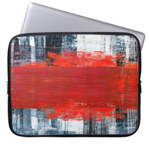 handgemalte abstrakte Hintergrundkunst, abstrakt, Laptopschutzhülle