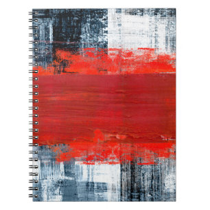 handgemalte abstrakte Hintergrundkunst, abstrakt, Notizblock