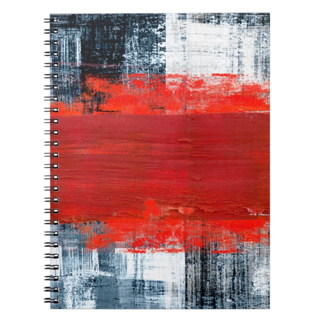 handgemalte abstrakte Hintergrundkunst, abstrakt,  Notizblock (Vorderseite)