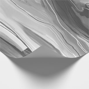 Handgemalte abstrakte Malerei gemarmortes Geschenkpapier