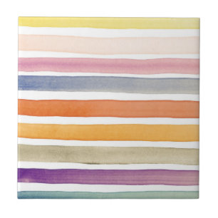 Handgemalte Bürstenanschläge des Aquarells, Fahn Fliese