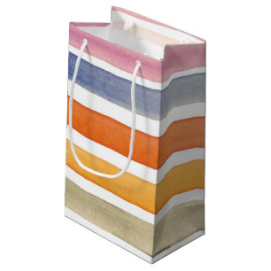 Handgemalte Bürstenanschläge des Aquarells, Fahn Kleine Geschenktüte