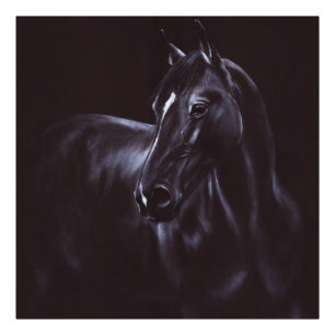 Handgemalte Equine Art Fotodruck