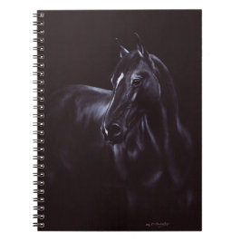 Handgemalte Equine Art Notizblock