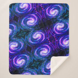 Handgemalte Galaxie Sherpadecke