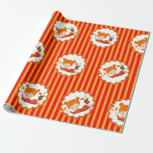 Handgemalte Herbst-Adorable-Girl