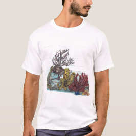 Handgemalte Korallenriffe unter Wasser T-Shirt