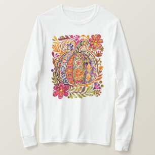 Handgemalte Kunstpumpen-T - Shirt - Rustikaler Fal