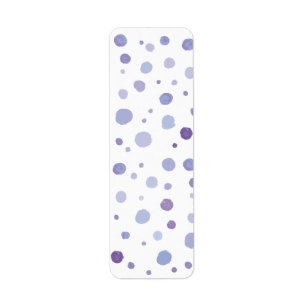 handgemalte Polka Punkte