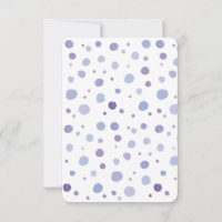 handgemalte Polka Punkte
