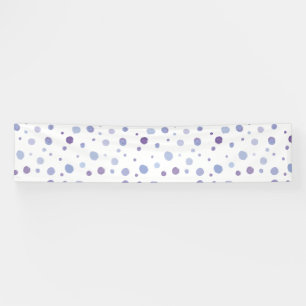 handgemalte Polka Punkte Banner