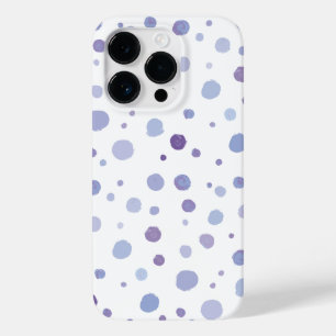 handgemalte Polka Punkte Case-Mate iPhone 14 Pro Hülle