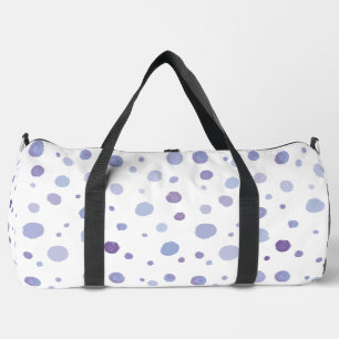 handgemalte Polka Punkte Duffle Bag