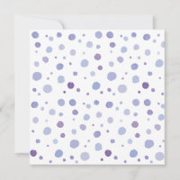 handgemalte Polka Punkte