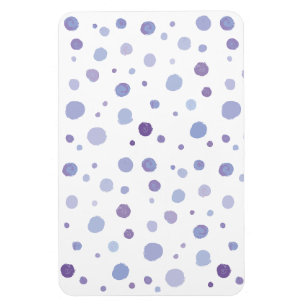 handgemalte Polka Punkte Magnet