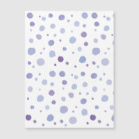 handgemalte Polka Punkte