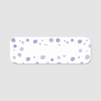 handgemalte Polka Punkte
