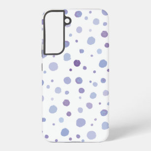 handgemalte Polka Punkte Samsung Galaxy Hülle