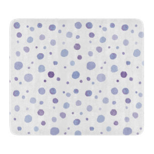handgemalte Polka Punkte Schneidebrett