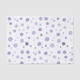 handgemalte Polka Punkte Seidenpapier