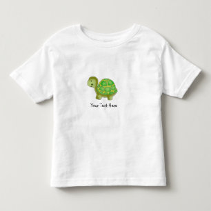 Handgemalte Schildkröte für Kinder - FERTIGEN Si Kleinkind T-shirt
