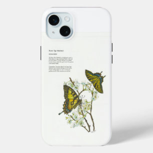 Handgemalte Schmetterlingssonde Case-Mate iPhone Hülle