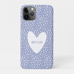 Handgemalte Stelle und Herz personalisiert Case-Mate iPhone Hülle