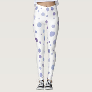 handgemalte Tupfen Leggings