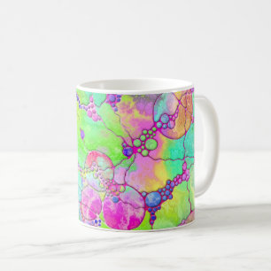 Handgemalte und digital gestrichene Muster Art 41 Kaffeetasse