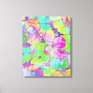 Handgemalte und digital gestrichene Muster Art 41 Leinwanddruck