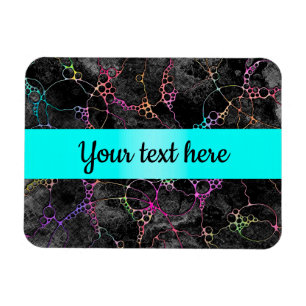 Handgemalte und digital gestrichene Muster Art 44 Magnet