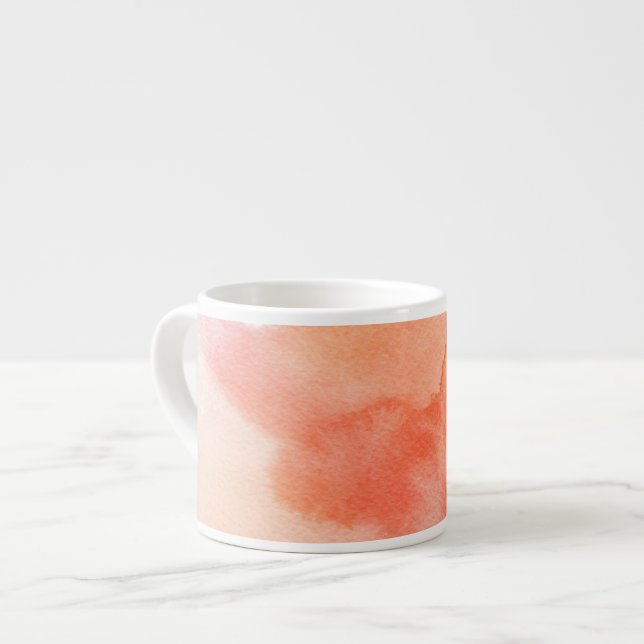 Handgemalter Hintergrund 3 des abstrakten Espressotasse (Vorderseite Links)