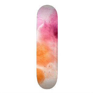 Handgemalter Hintergrund 3 des abstrakten Skateboard