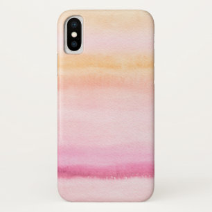 Handgemalter Hintergrund 4 des abstrakten iPhone X Hülle
