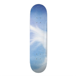 Handgemalter Hintergrund 4 des abstrakten Skateboard