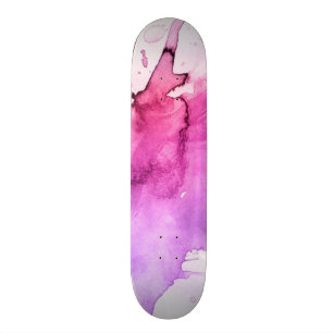 Handgemalter Hintergrund 5 des abstrakten Skateboard