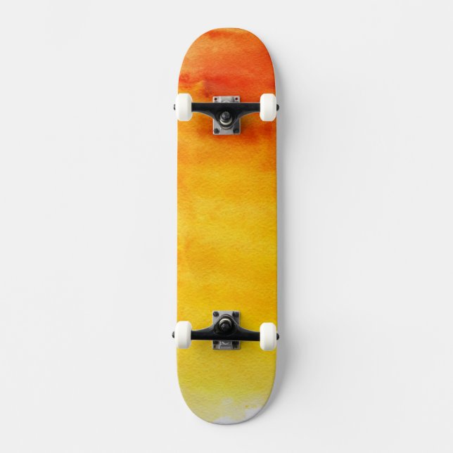 Handgemalter Hintergrund 6 des abstrakten Skateboard (Vorderseite)