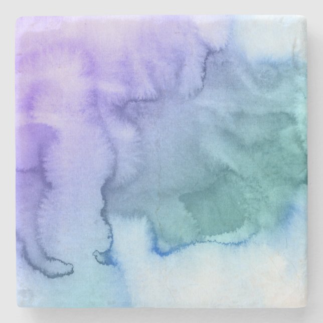 Handgemalter Hintergrund 6 des abstrakten Steinuntersetzer (Vorderseite)