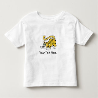 Handgemalter Tiger für Kinder - FERTIGEN Sie Kleinkind T-shirt