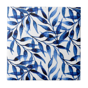 Handgemaltes Aquarell-Tinten-Muster Fliese