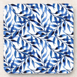 Handgemaltes Aquarell-Tinten-Muster Getränkeuntersetzer