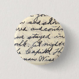 Handgeschrieben mit Liebe Button