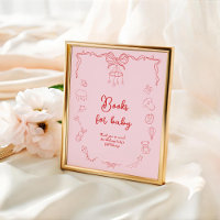 Handgeschriebene Babyparty, Mädchen Bücher für Bab