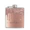 Handgeschriebene benutzerdefinierte Rose Gold Glit
