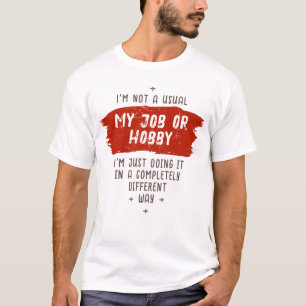 Handgeschriebene persönliche Anweisung vollständig T-Shirt