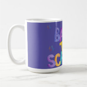 Handgeschriebene Wasserfarben-Gestaltung für den S Kaffeetasse