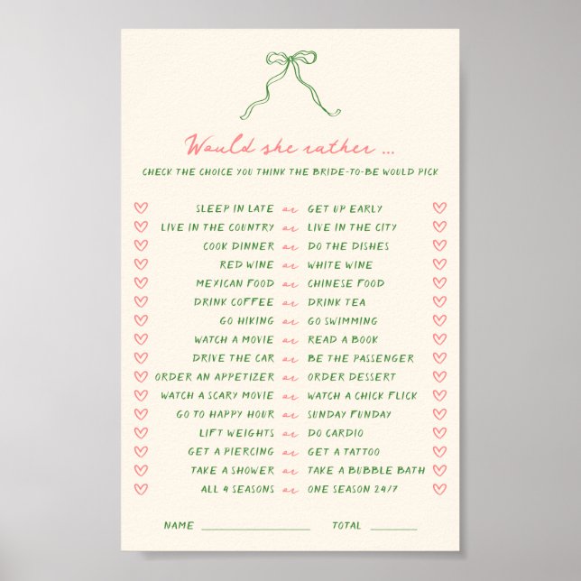 Handgeschriebener Download würde sie eher spielen Poster (Vorne)