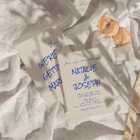 Handgeschriebener farbiger Retro Funky Einzigartig